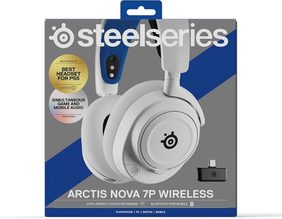 SteelSeries ワイヤレス ゲーミングヘッドセット