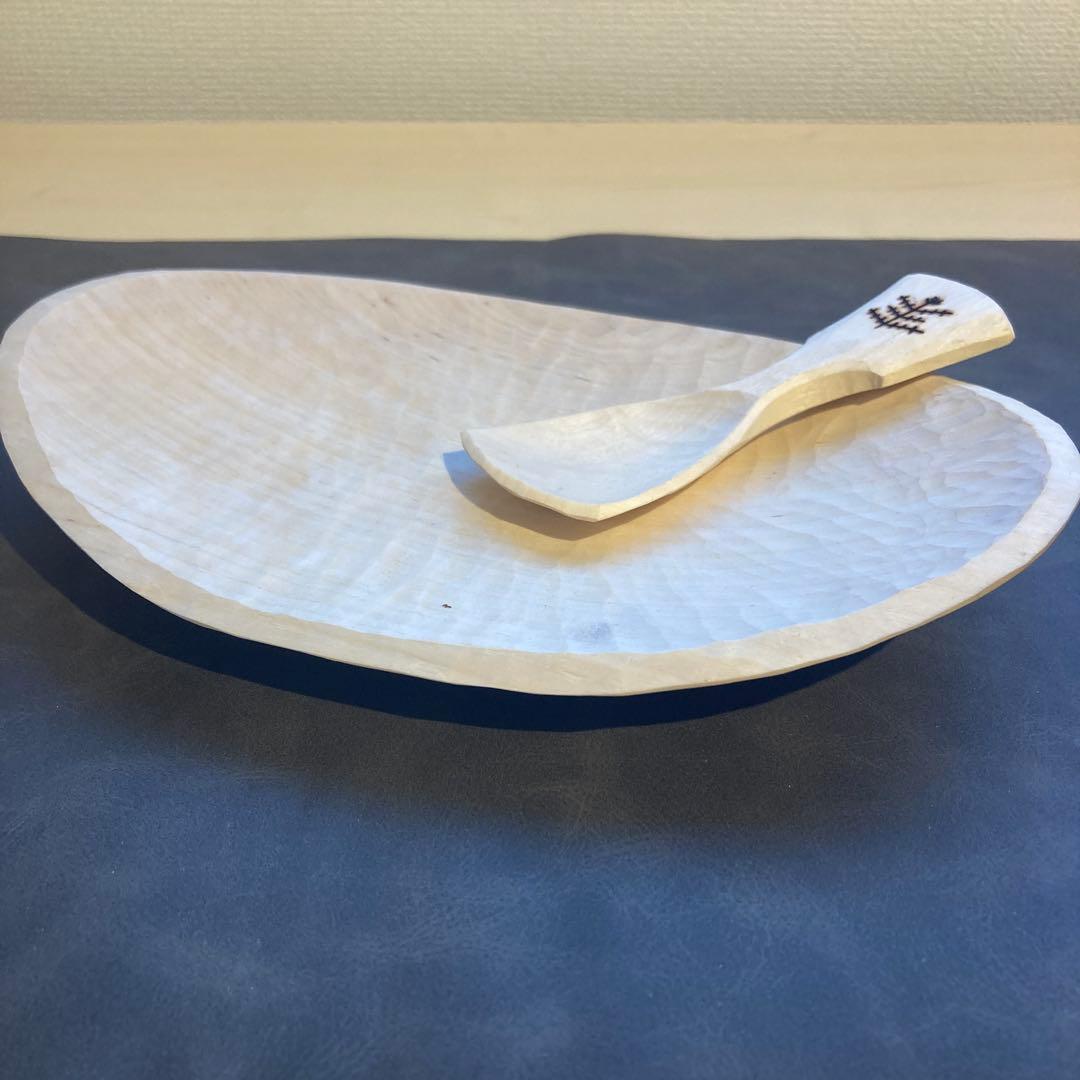 【新品】ソウルオブシベリア　 プレート&スプーン　No.1003