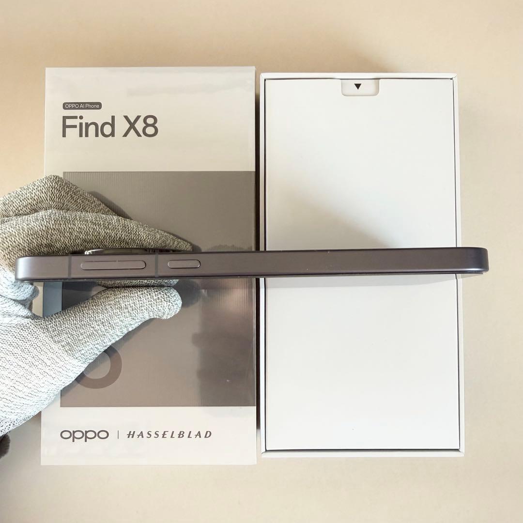 美品 OPPO Find X8 国内版 スペースブラック SIMフリー オッポ
