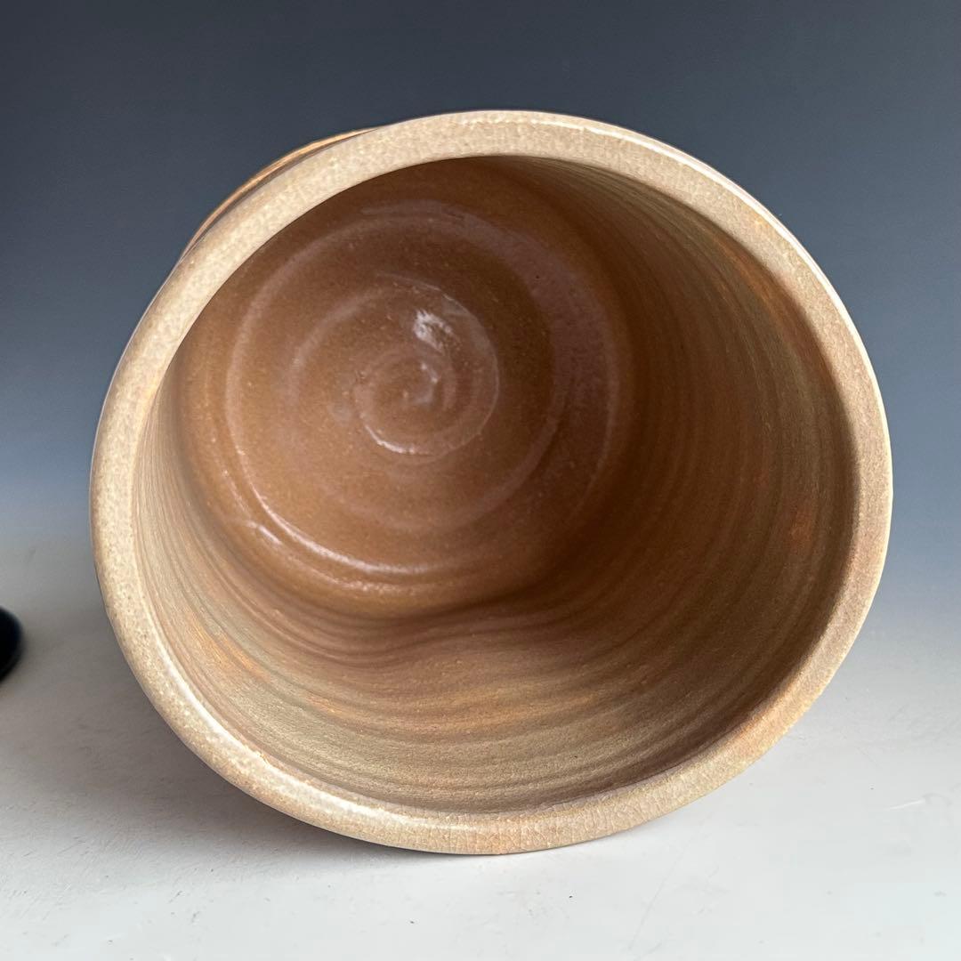 茶道具　御本　一重口　水指　加藤錦雄　共箱　立花大亀和尚書付　茶会　稽古