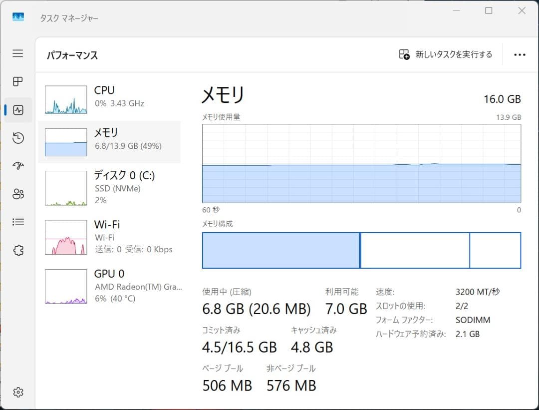 【美品】Lenovo ThinkBook Ryzen7 大容量メモリ&SSD