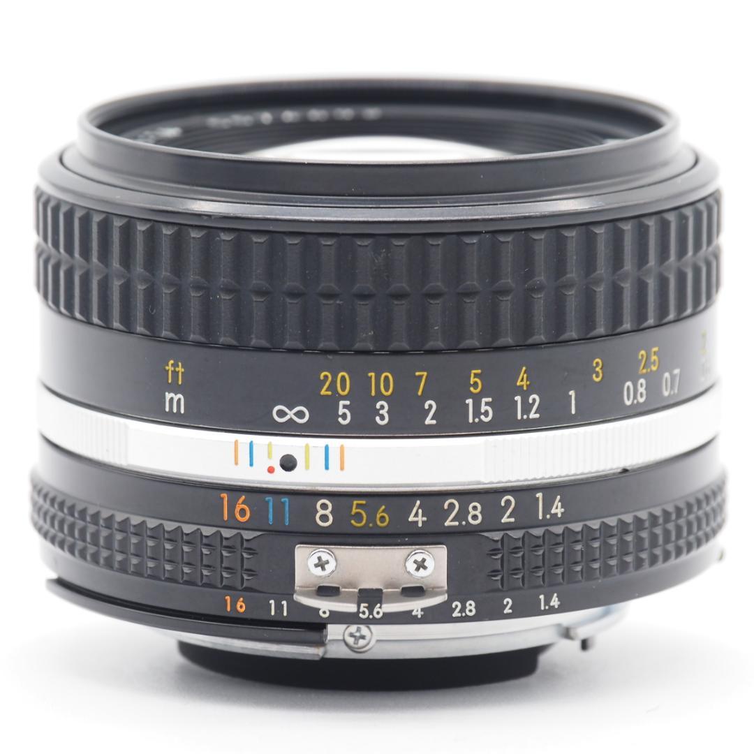 100736☆極上品☆Nikon 単焦点レンズ AI 50 f/1.4S フルサ