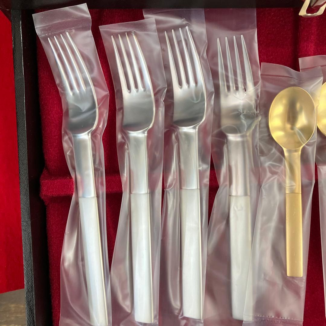 YAMACO 山崎金属　NOBEL JUBILEE カトラリーセット　20本