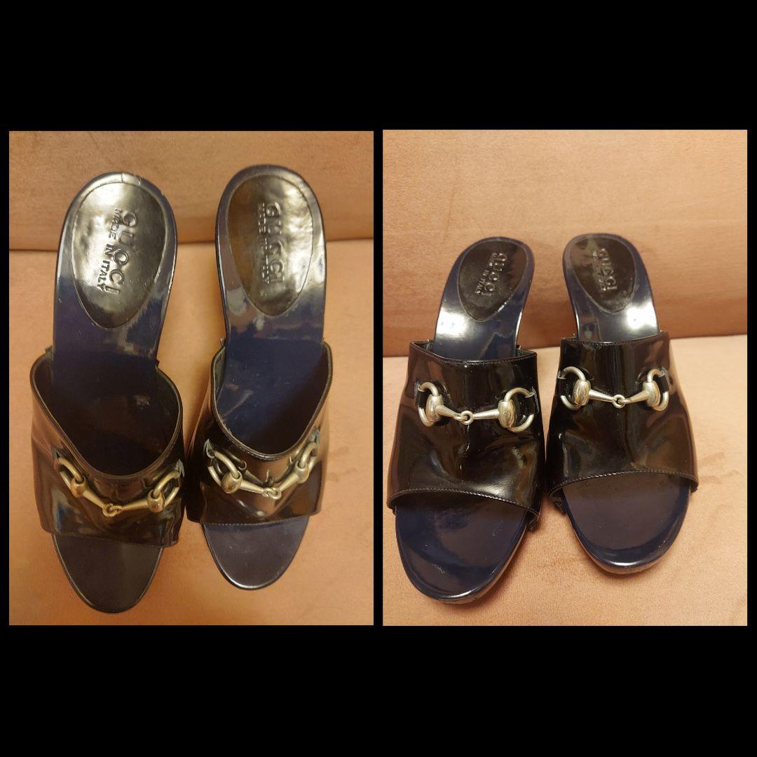 GUCCI♥️エナメルサンダル