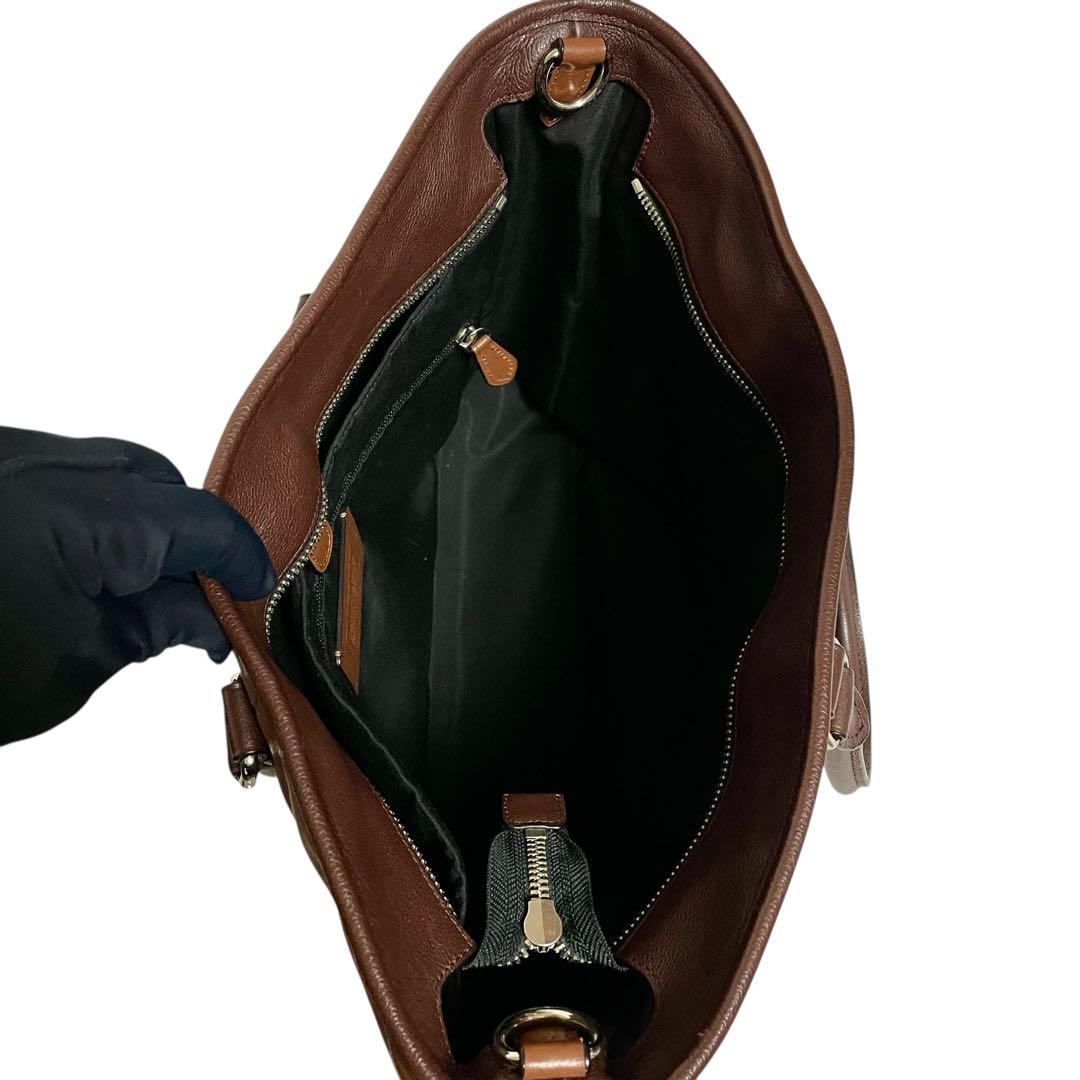 ✨極美品 大容量✨COACH メトロポリタン 2way ビジネスバッグ 斜め掛け