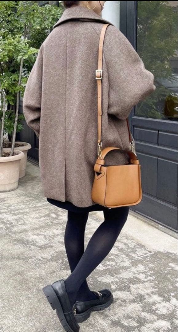 【極美品】TICCA ティッカ＊ピーコート＊モカ＊Spick&Span