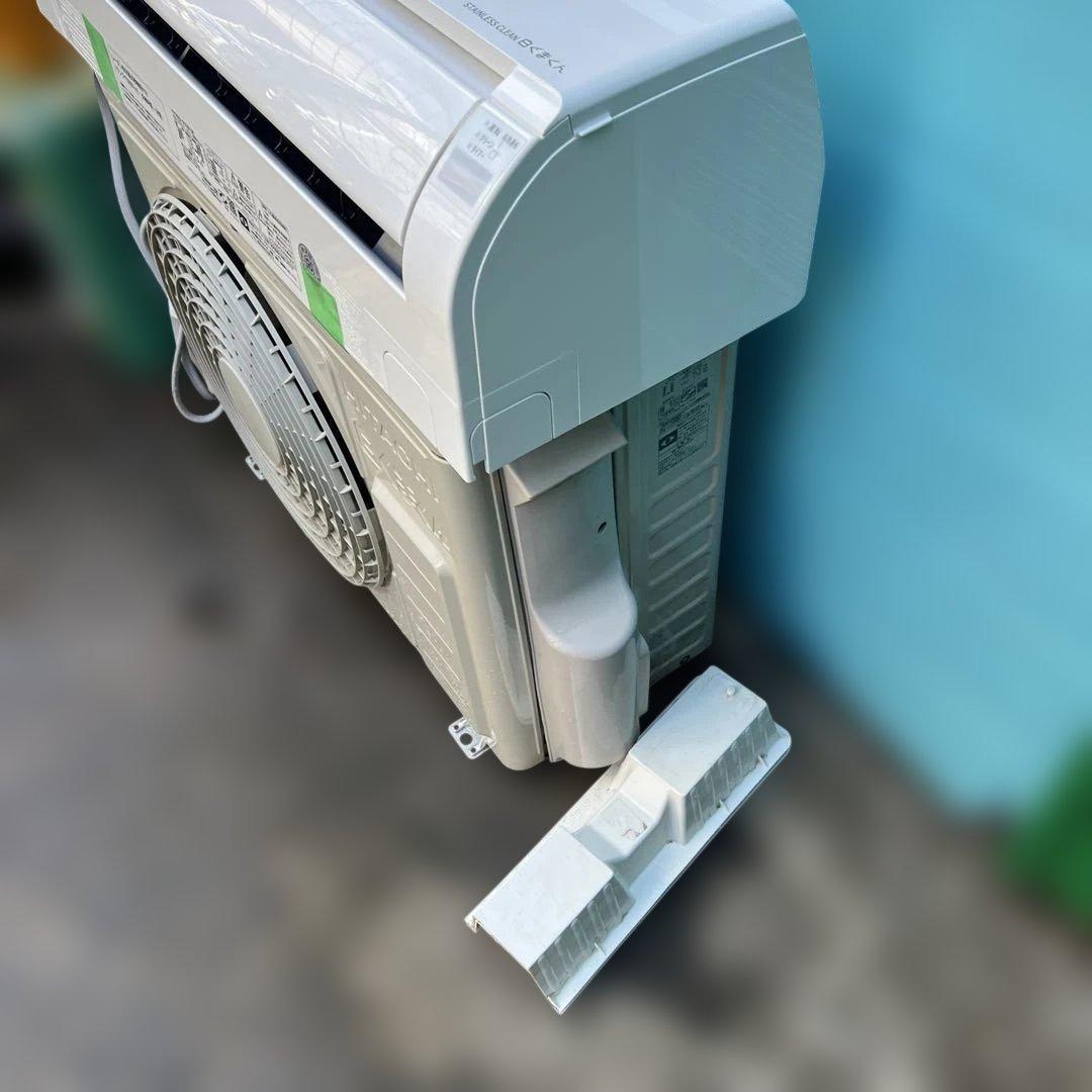 ⭐︎訳有りエアコン/HITACHI/白くまステンレスクリーン/2023年製/美品