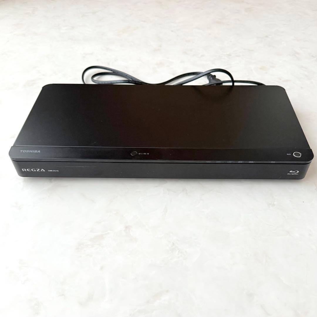 東芝 REGZA ブルーレイレコーダー DBR‑Z510／500GB／初期化済