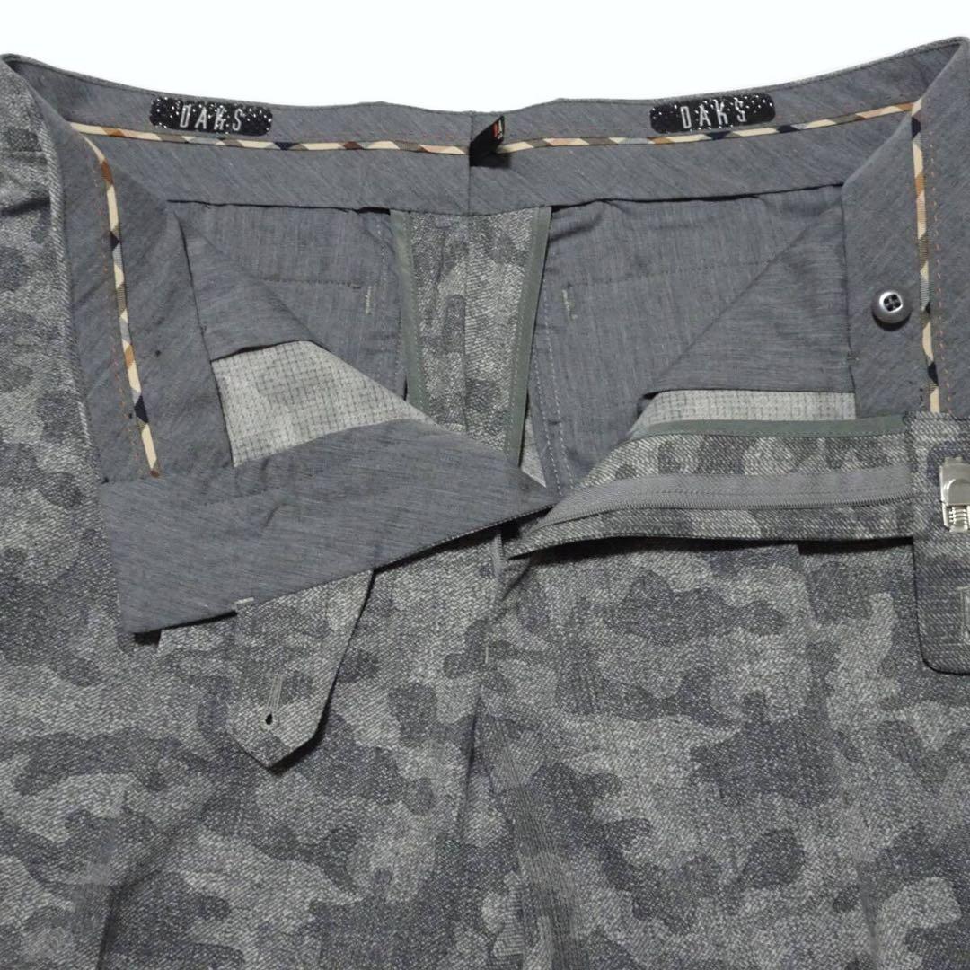 DAKS GOLF クールドッツカモフラストレッチパンツ W80/3.2万