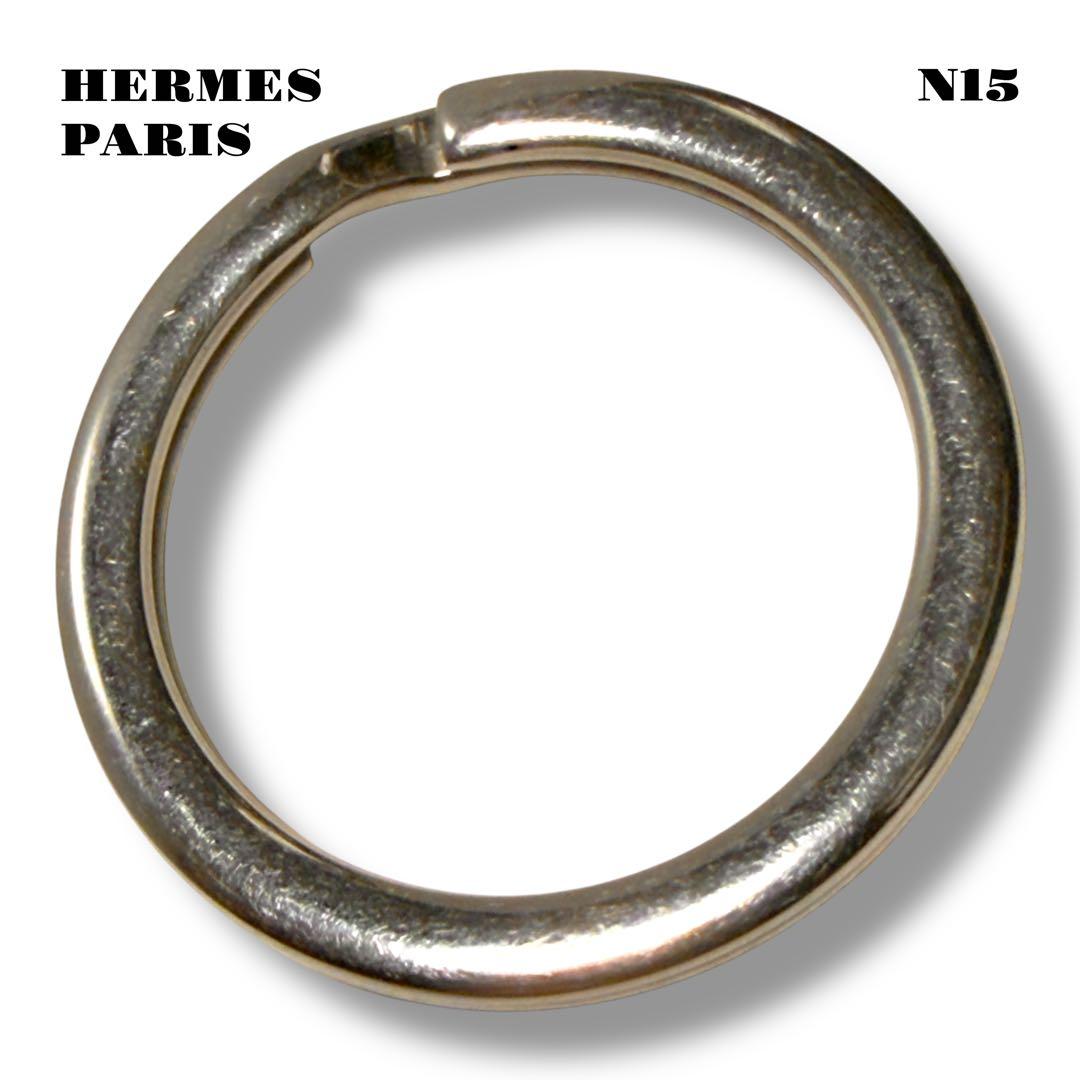 希少品！ HERMES PARIS エルメス パリ キーホルダー シルバー 銀