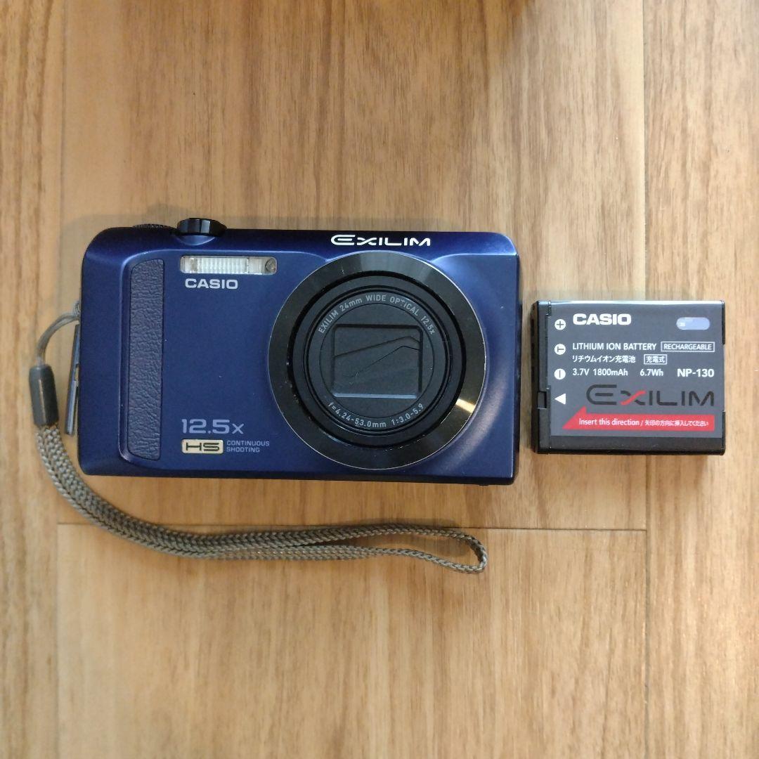 CASIO EXILIM EX-ZR200デジタルカメラ・バッテリー