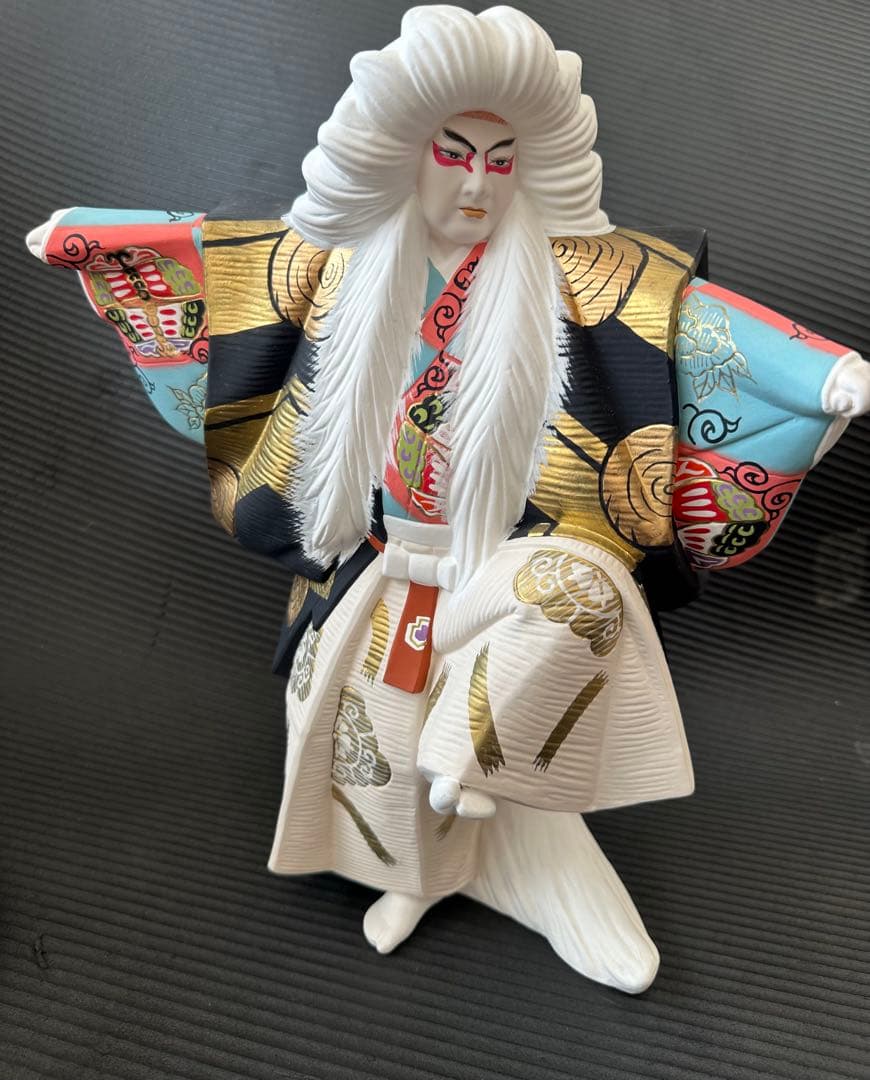 博多人形 歌舞伎 鏡獅子 明正作 人形