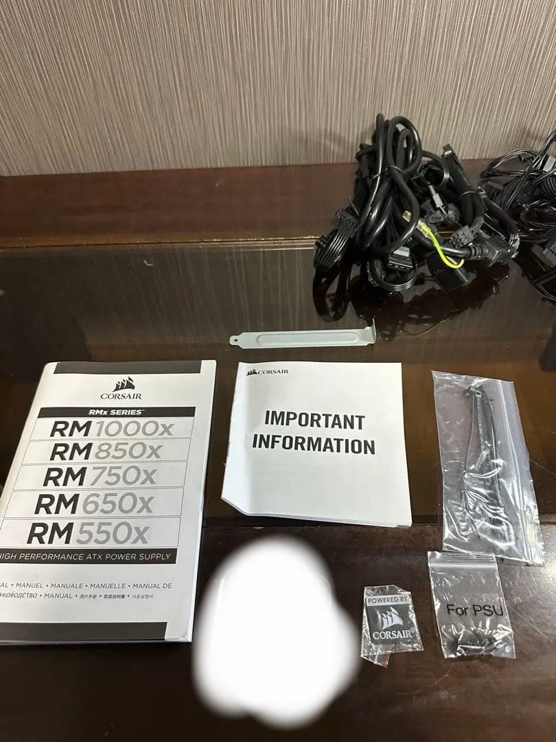 CORSAIR RM 850x 850W 80 PLUS GOLD 電源ユニット