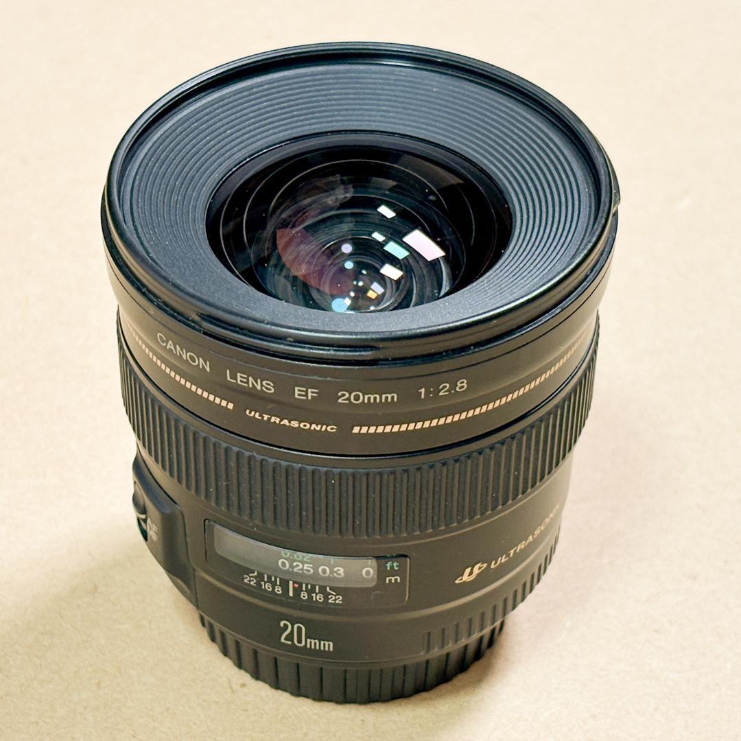 Canon EF 20mm f/2.8 単焦点レンズ 中古