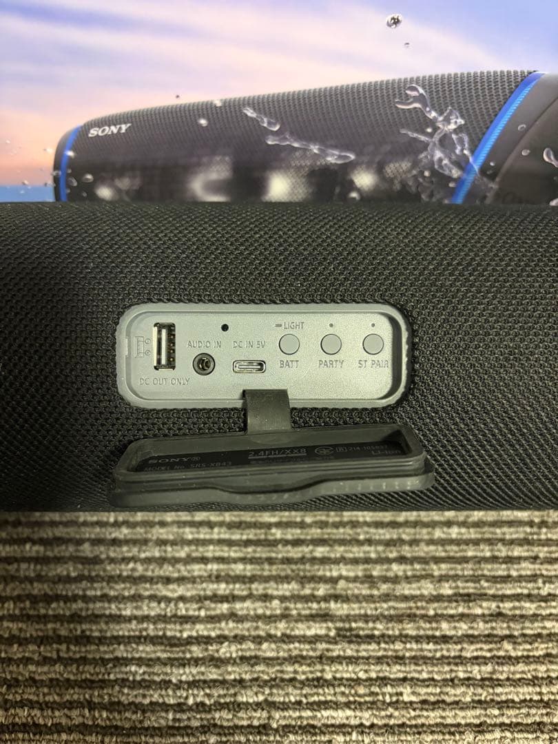 SONY SRS-XB43-B ワイヤレススピーカー