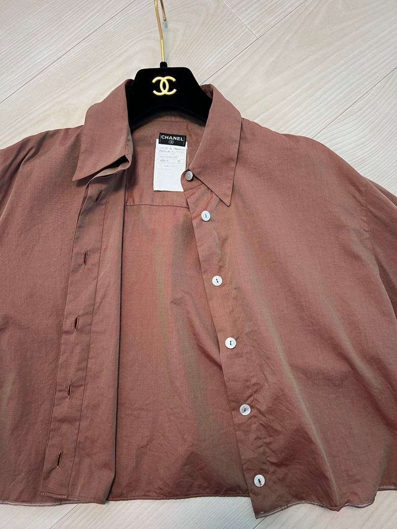 【FROM JAPAN】CHANELシャネル　シャツジャケット 直営店購入