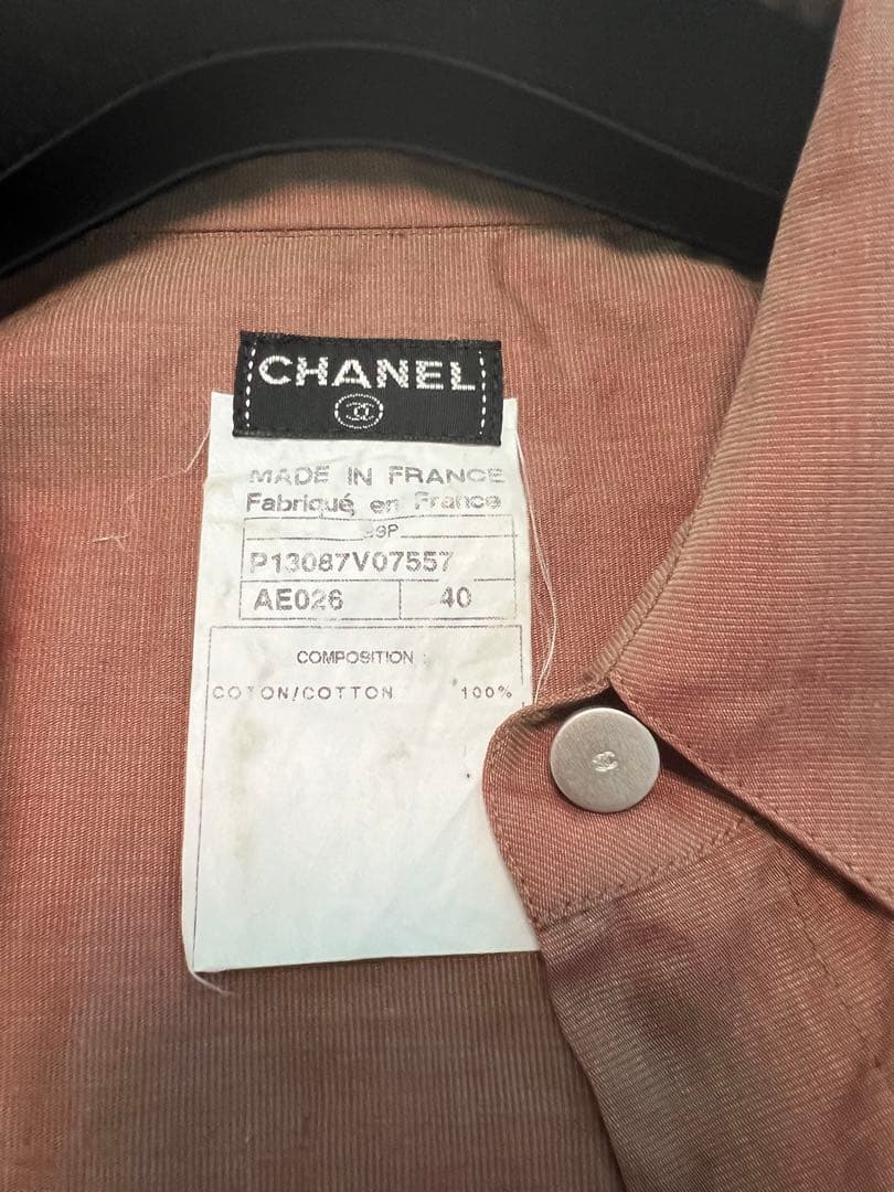 【FROM JAPAN】CHANELシャネル　シャツジャケット 直営店購入
