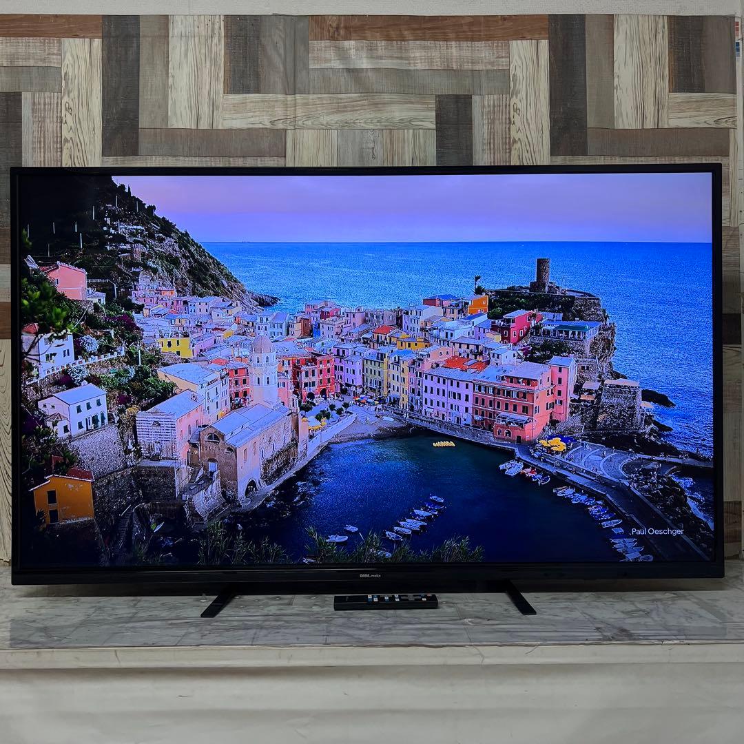 全国送料込❣️DMM55V型4K液晶ディスプレイHDRスピーカーリモコン