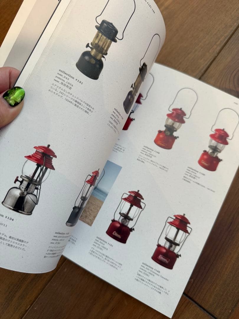 コールマンビンテージコレクタブル ブック　coleman vintage