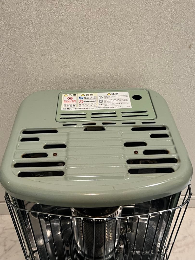 K アラジン 石油ストーブ CAP-U2801 グリーン／2023年購入