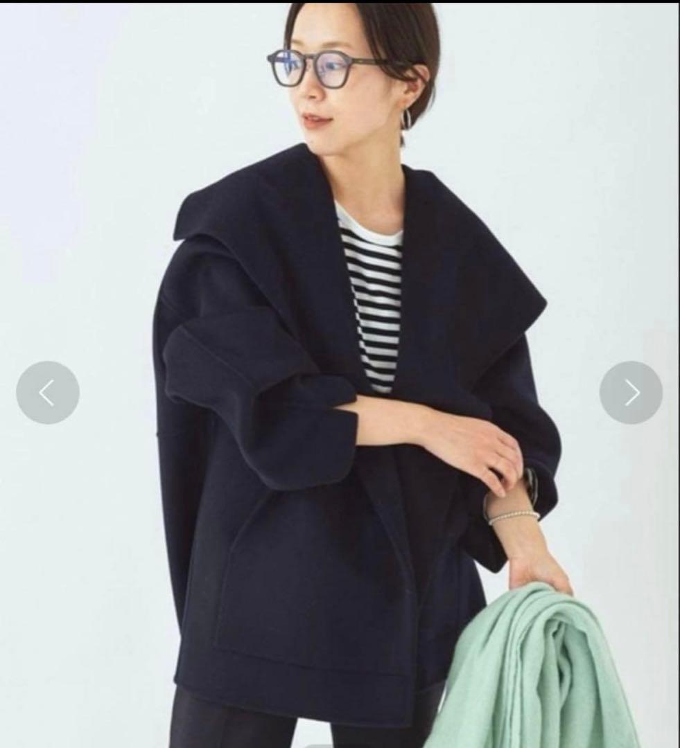 plage ハミルトンハーフコート ネイビー38