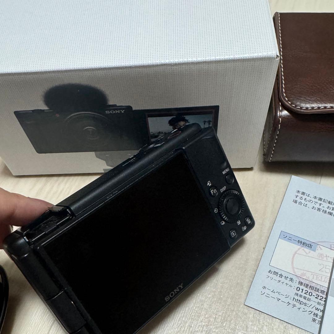 即日発送可能　SONY ZV-1F デジタルカメラ ブラック