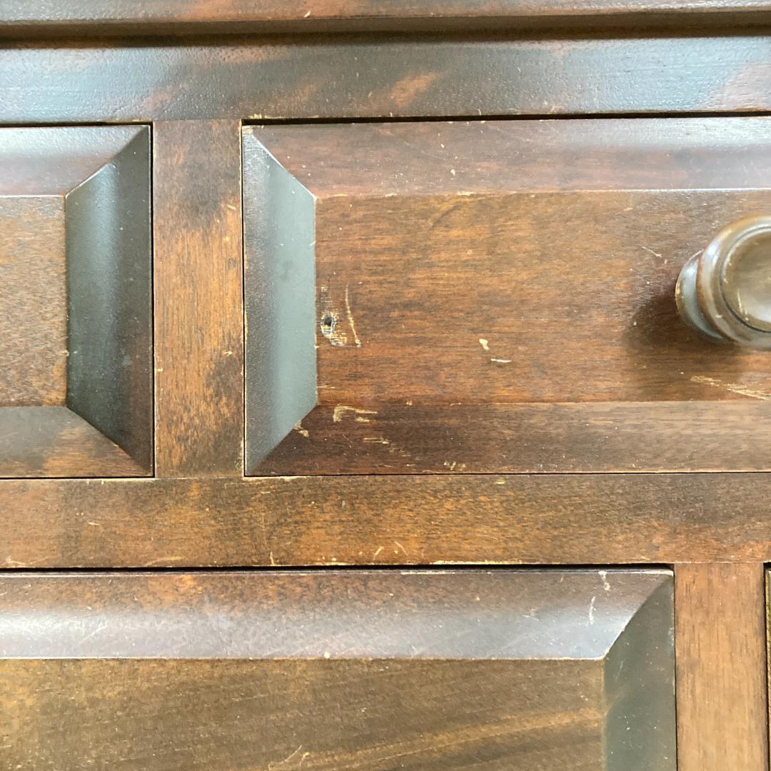 北海道民芸家具 整理箪笥 チェスト 樺材 和モダン 収納家具 北民