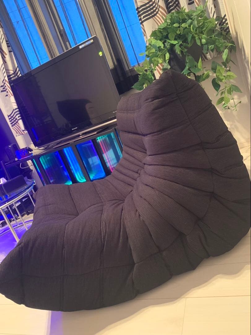 リーンロゼ トーゴ コーデュロイ ブラック