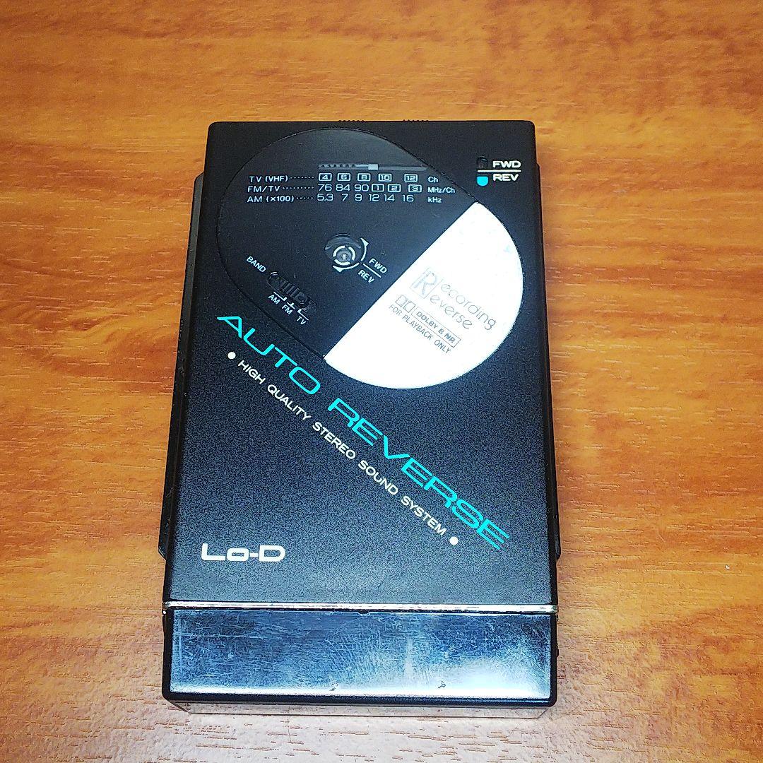 HITACHI ポータブル ラジオカセットプレイヤー CP-S5R 希少ラジカセ