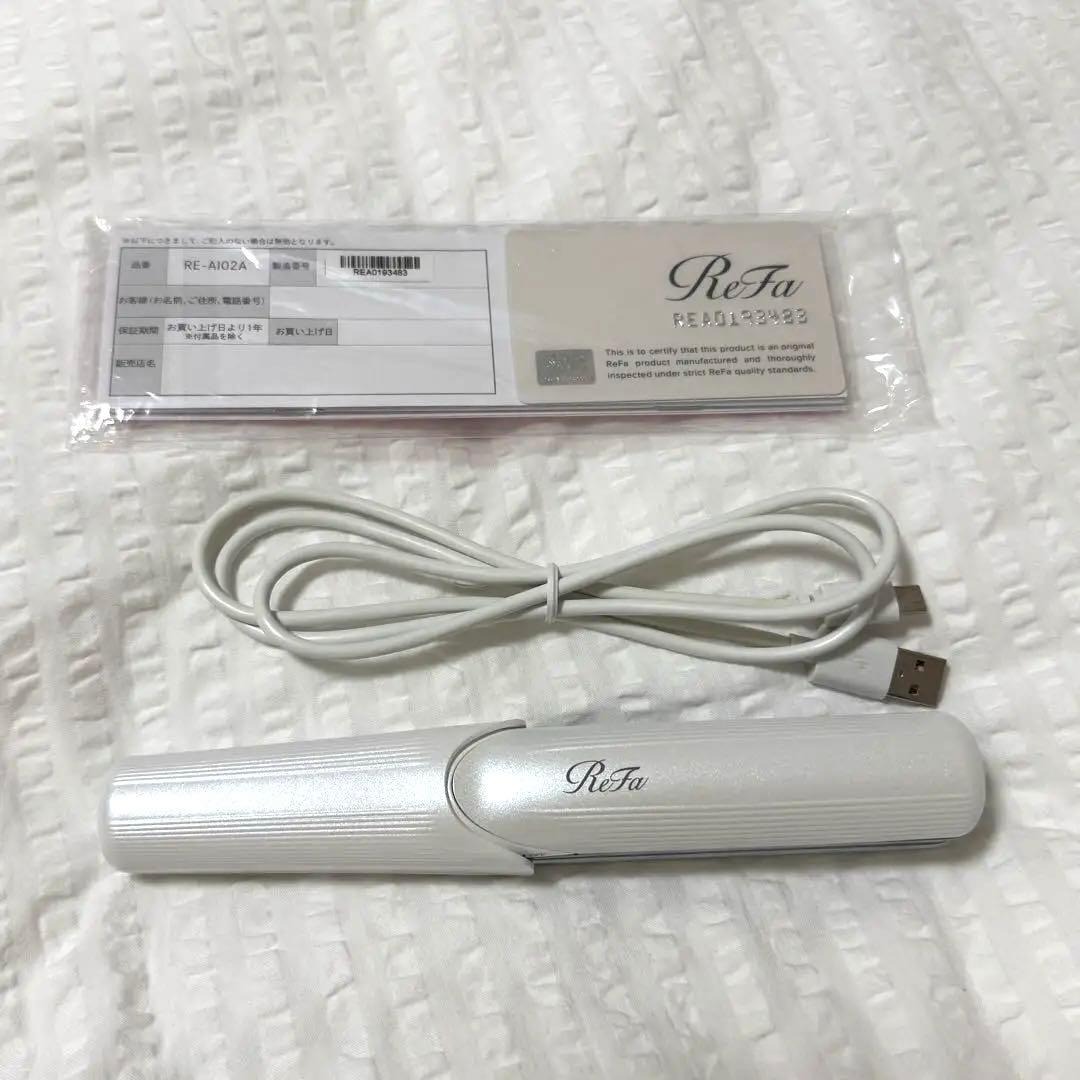 ReFa リファ ストレートヘアアイロン ホワイト スタンド付き