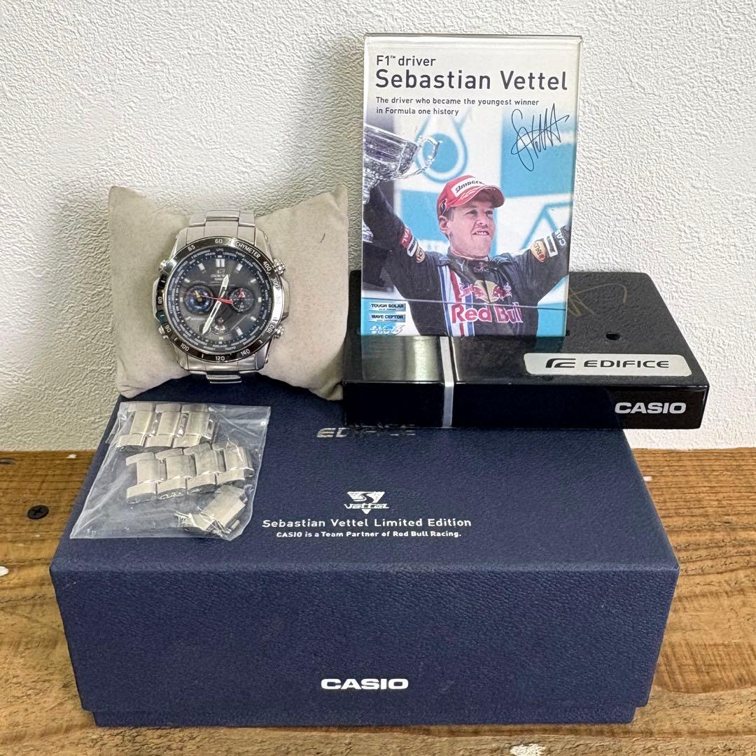 エディフィス セバスチャン・ベッテル限定モデル EQW-M1000SV-1AJR