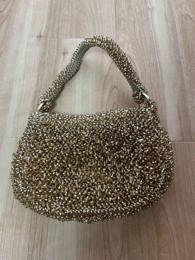 ANTEPRIMA アンテプリマ ワイヤーバッグ　ゴールド