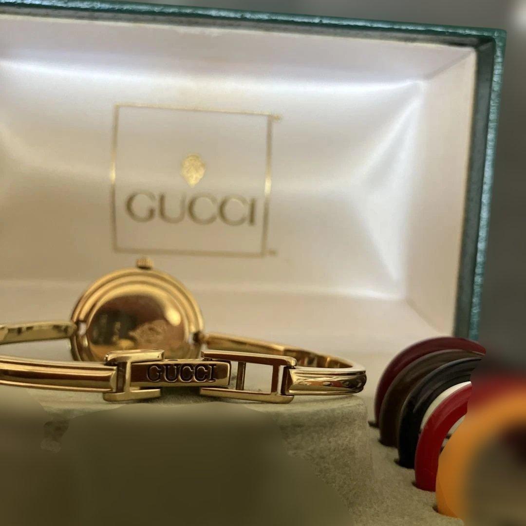 訳あり　GUCCI 時計　チェンジベゼル