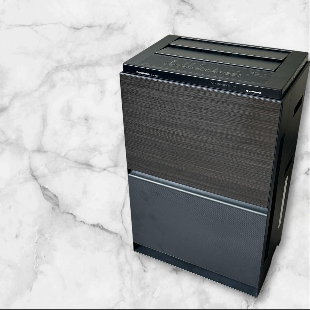 極美品　パナソニック 加湿空気清浄機 ナノイーX搭載 ~31畳 F-VC70XT