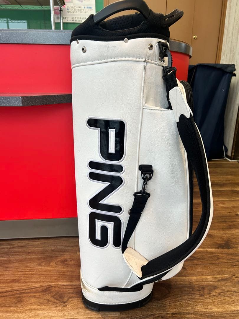 PING ゴルフバッグ・キャディバッグ ホワイト
