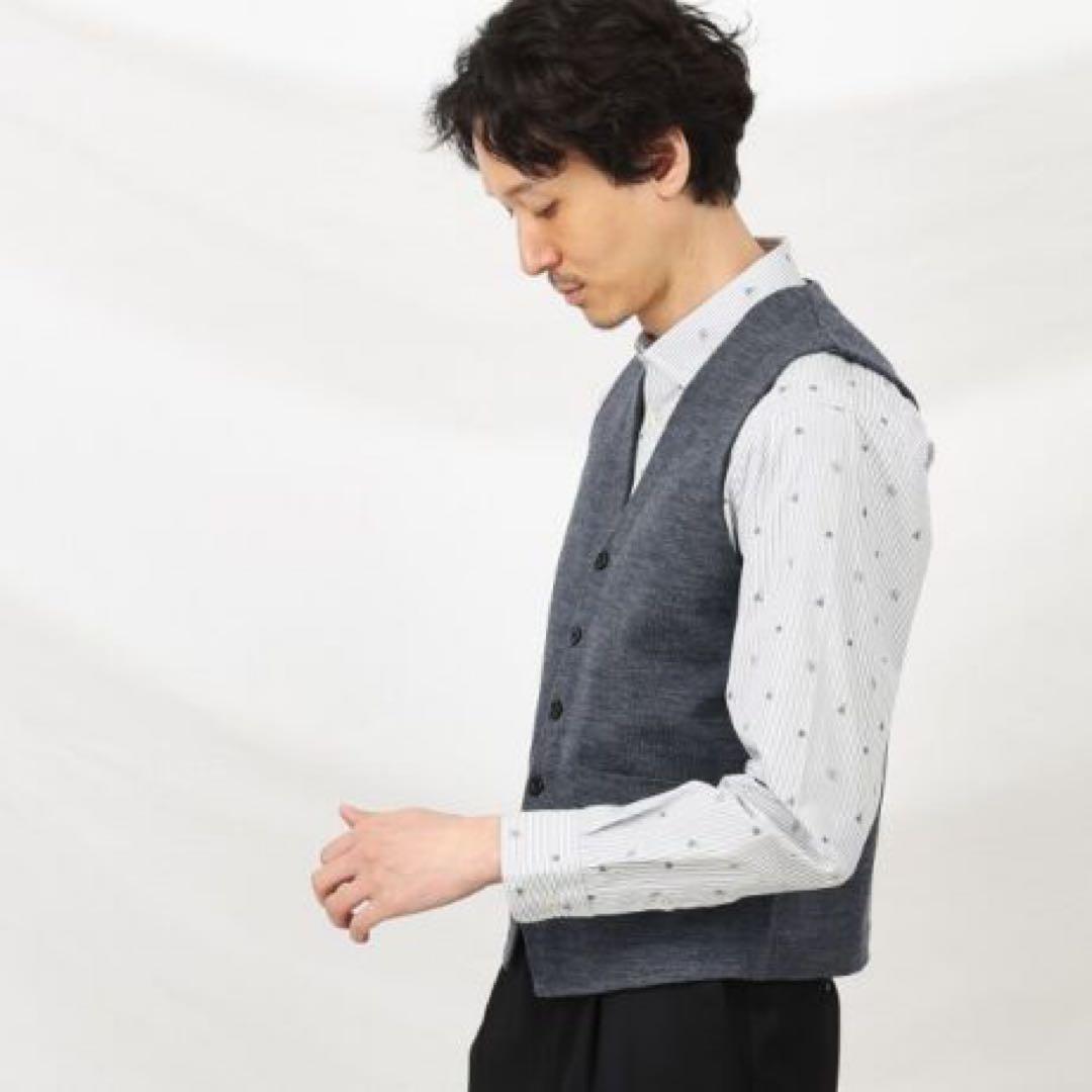 タケオキクチ⭐️ アンチピリング ニット ジレ ベスト M