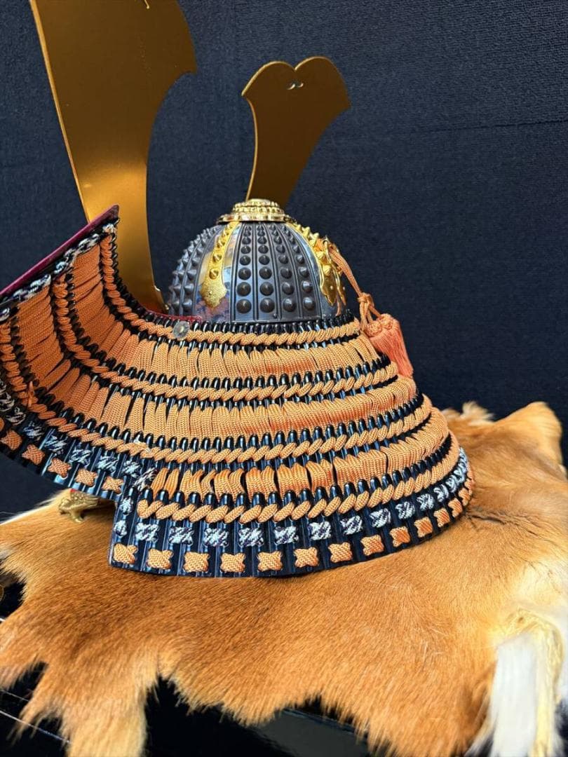 兜 伝統工芸 コンパクト五月飾り 鎧 五月節句 甲冑 室礼 五節句 7764