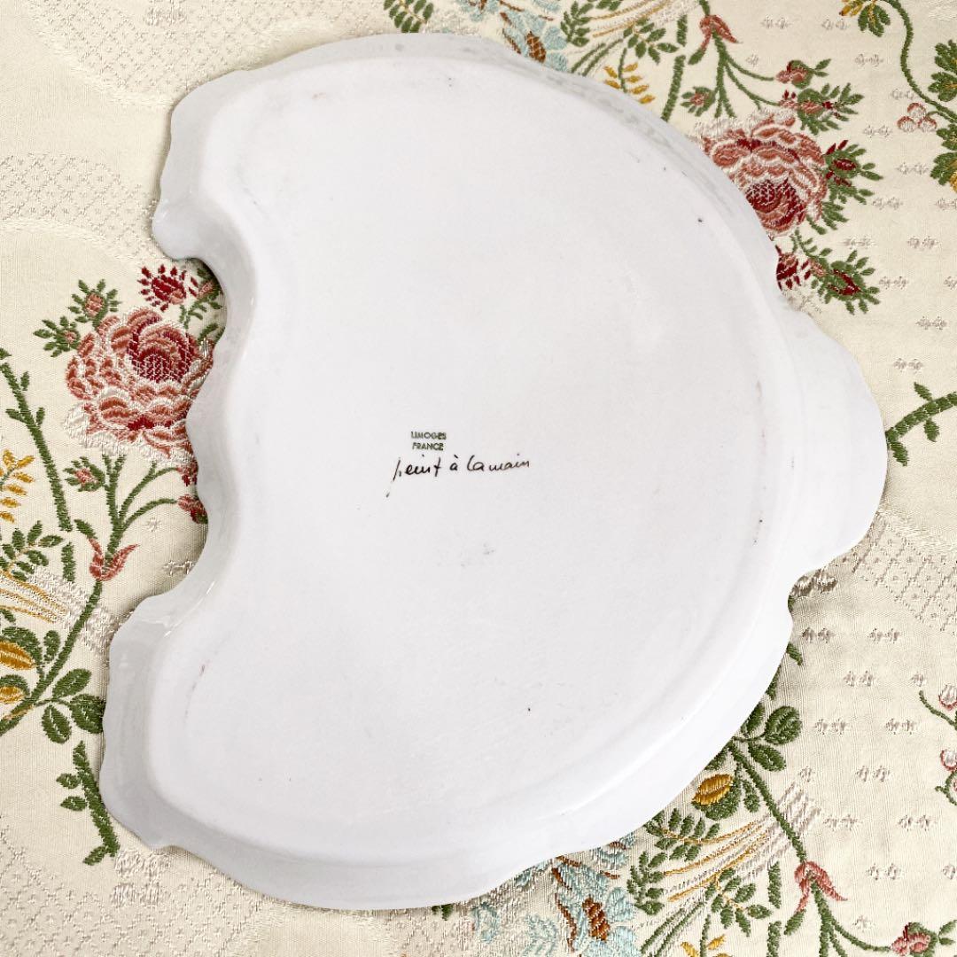 リモージュのとても素敵なハンドペイントが美しいリキュールセット