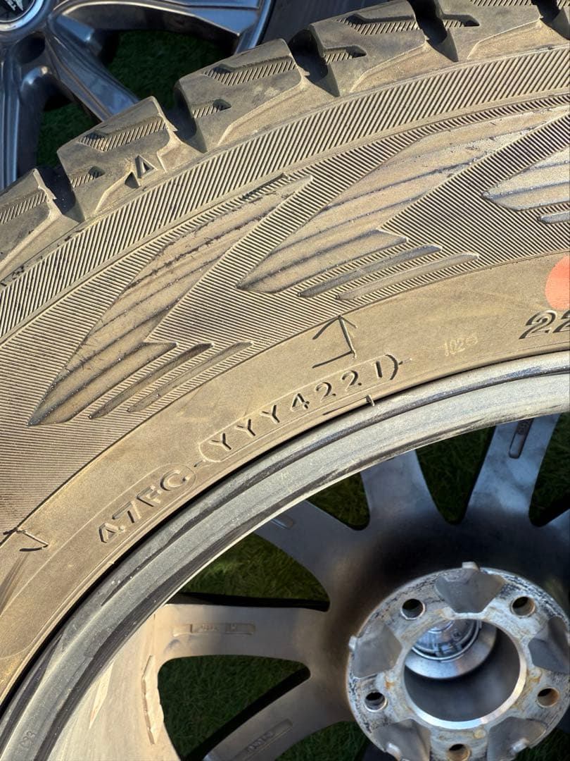 M*J様 タイヤホイールセット225/60R17