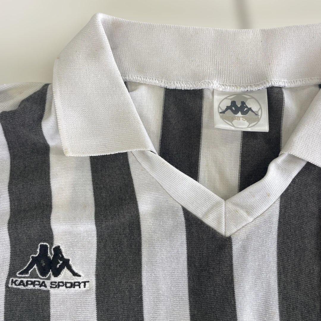 激レア　ユヴェントス￼Kappa 88年長袖ストライプ シャツ ARISTON