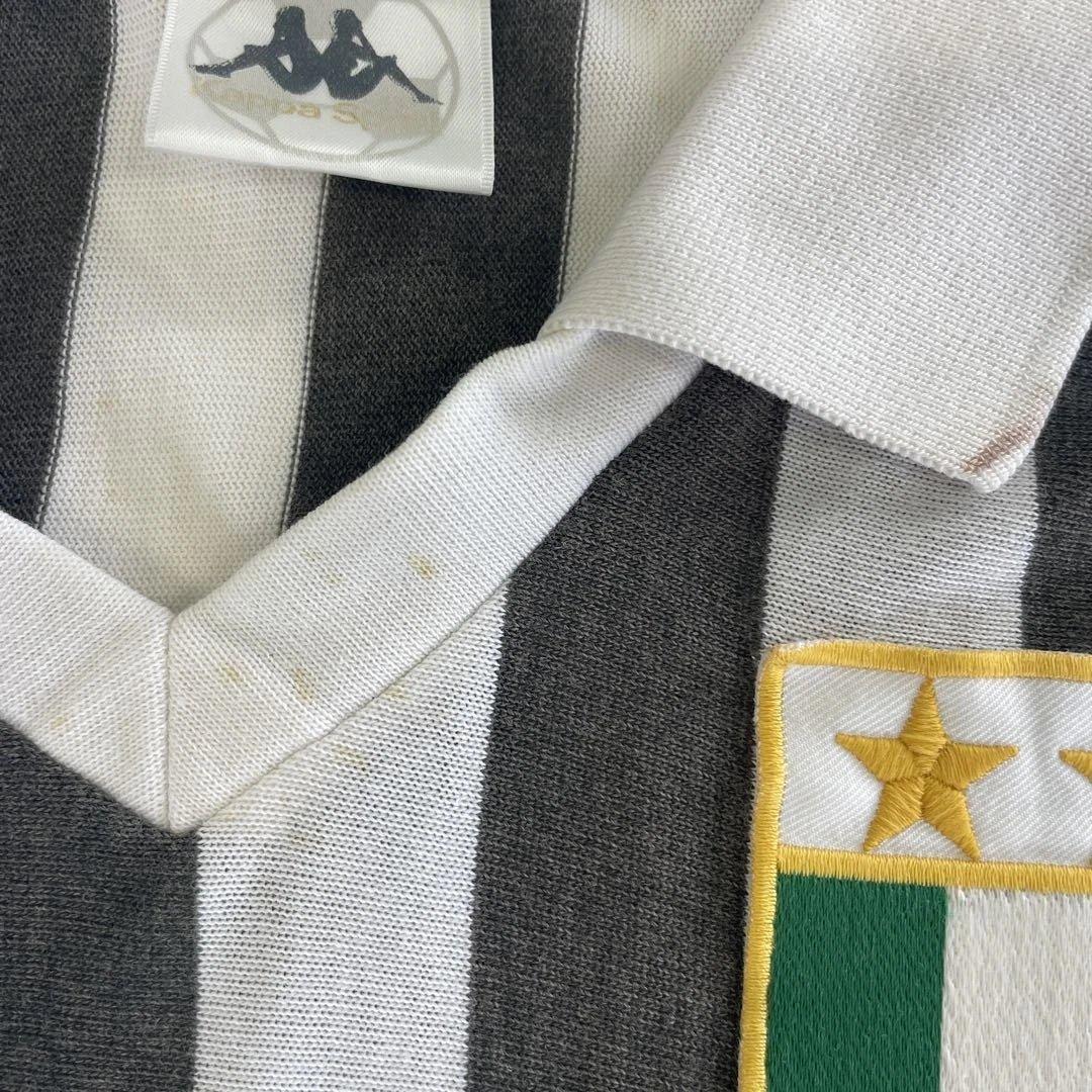 激レア　ユヴェントス￼Kappa 88年長袖ストライプ シャツ ARISTON