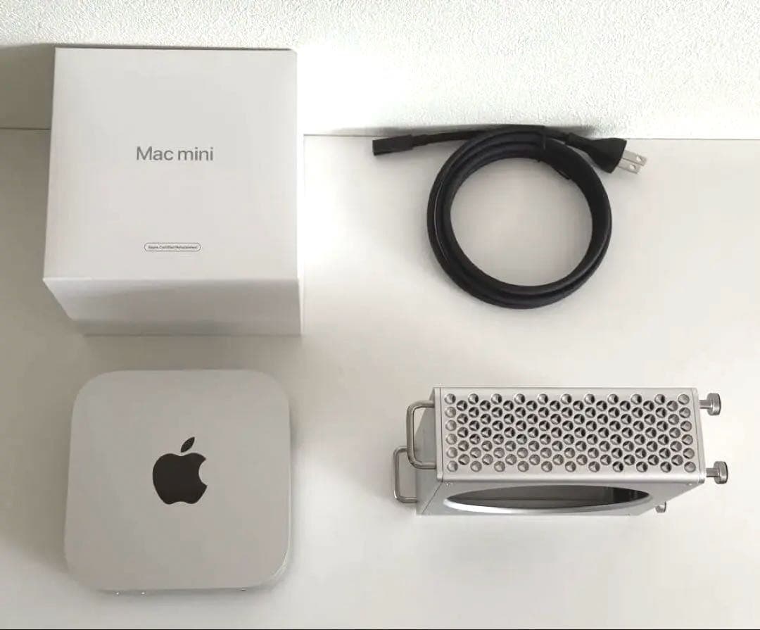 【新品同様・ケース付】 Apple Mac mini M4 16GB 256GB