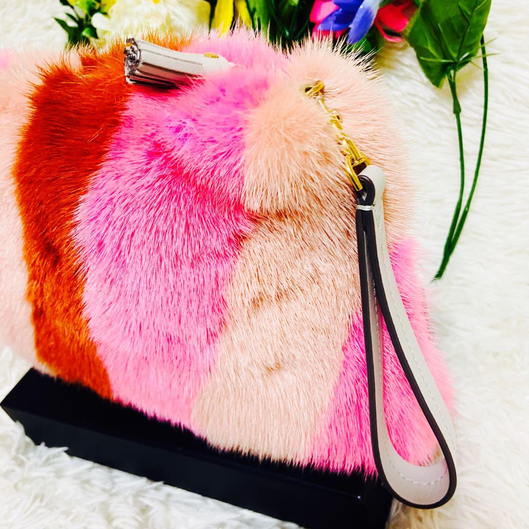 ANYA HINDMARCH✨アニヤハインドマーチ✨バッグ✨13万✨ミンクファー