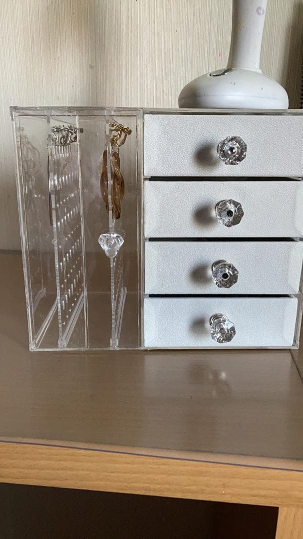 ジュエリー収納ボックス 大容量 透明