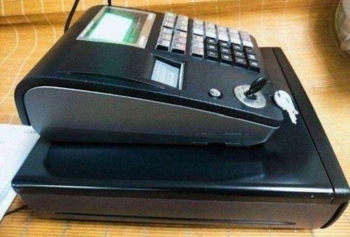 カシオレジスター　TE-400　フル設定無料　美品PC連携売上管理　985000