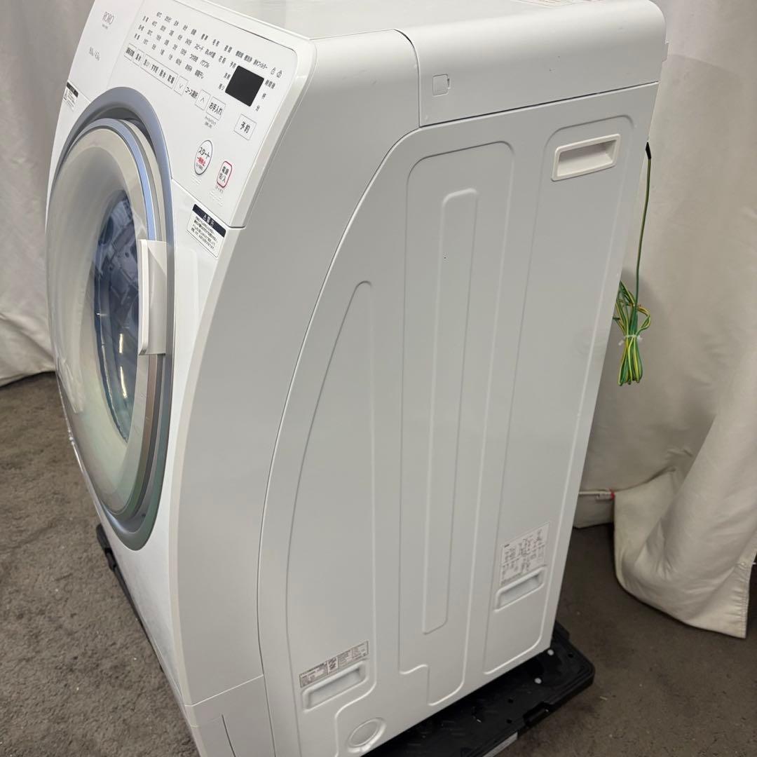 ★158　ドラム式洗濯機　ヤマダ　9キロ　左開き　25年　安い　綺麗　設置無料