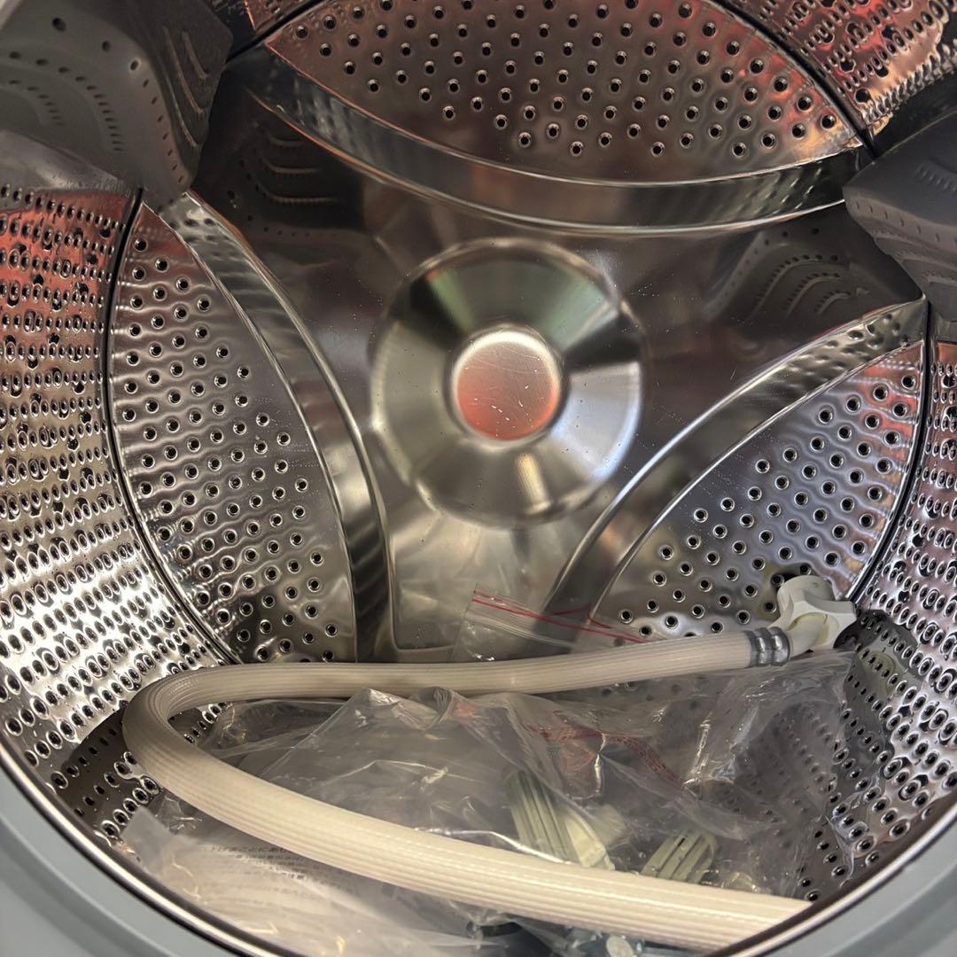 ★158　ドラム式洗濯機　ヤマダ　9キロ　左開き　25年　安い　綺麗　設置無料