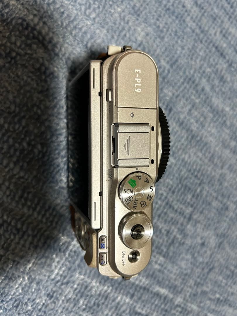 OLYMPUS E-PL9 ホワイト レザーケース・バッテリー×3・プロテクター