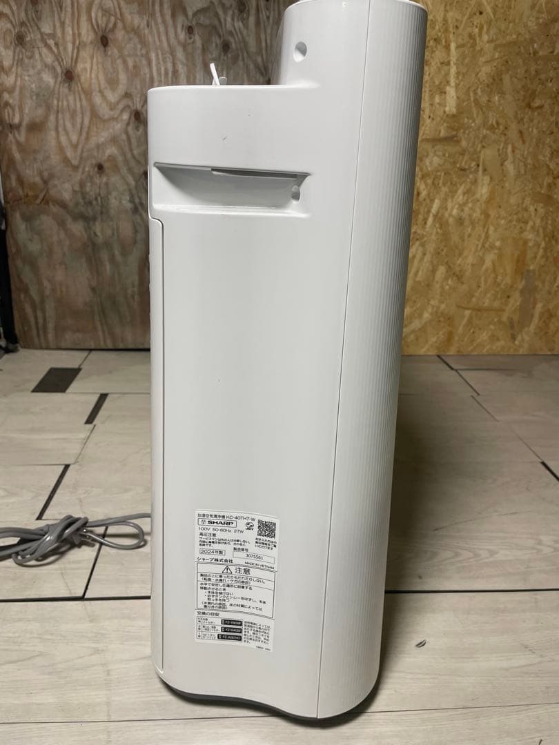 2024年製 SHARP 加湿空気清浄機 KC-40TH7-W