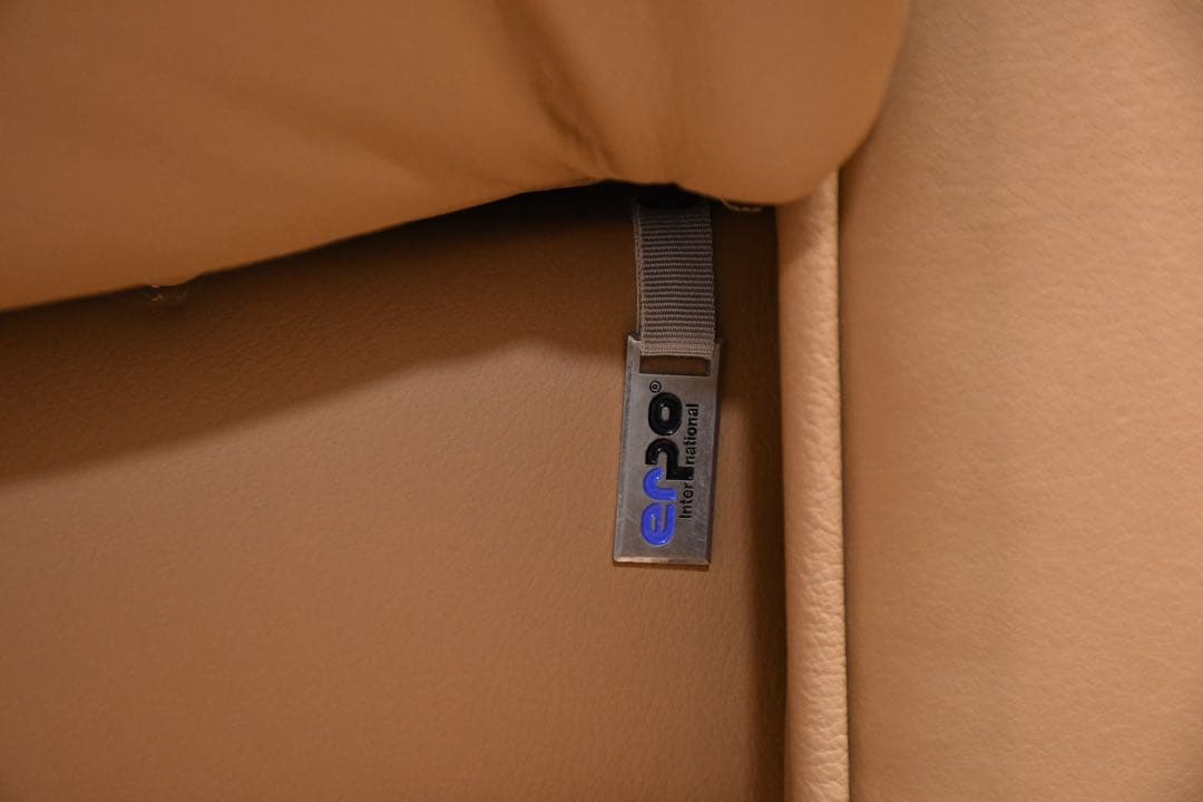 EEK90 展示品 エルポ アトランタ リクライニングソファ オットマンセット